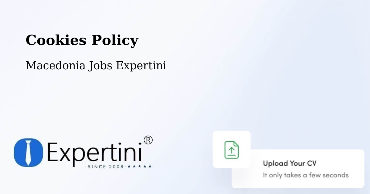 Cookie Policy – Markov Grad - Macedonia Jobs Expertini