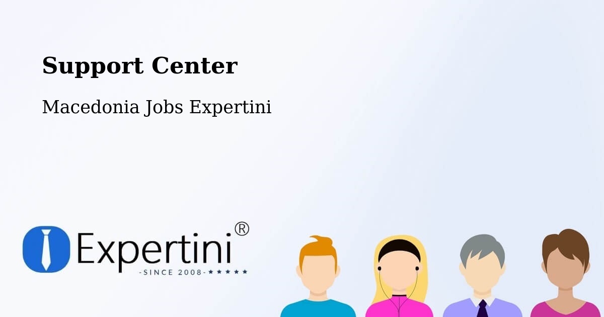 Support Services – Markov Grad - Macedonia Jobs Expertini